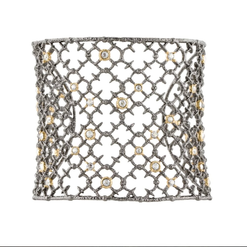 Alexis Bittar Elements Muse D'Ore Crystal cuff bracelet Like new. EUC